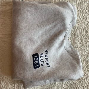 Brandy melville  cropped crew sweatshirt